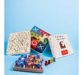 תשע בקרמבו – מארז מתוק עם 2 משחקים
